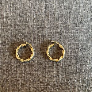 Argentine Vivo Selene Gold Hoops